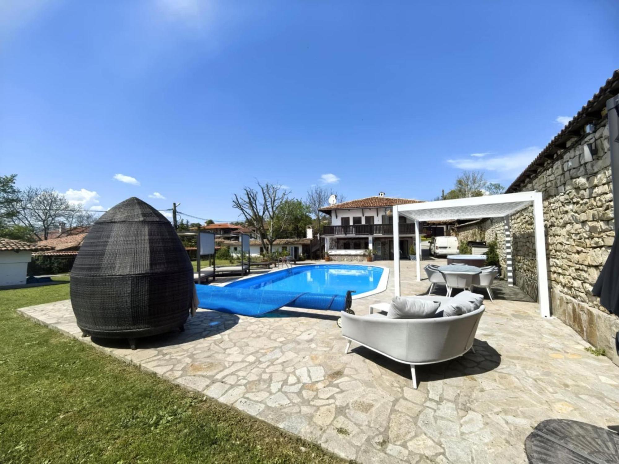 Angliiska Vila Arbanassi Exterior foto