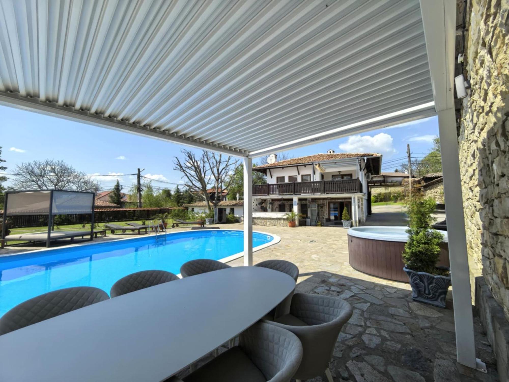 Angliiska Vila Arbanassi Exterior foto
